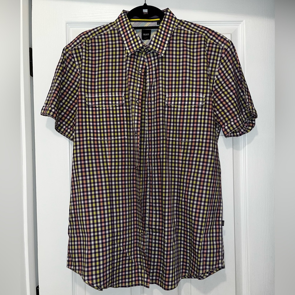 NWOT Hugo Boss Button Up